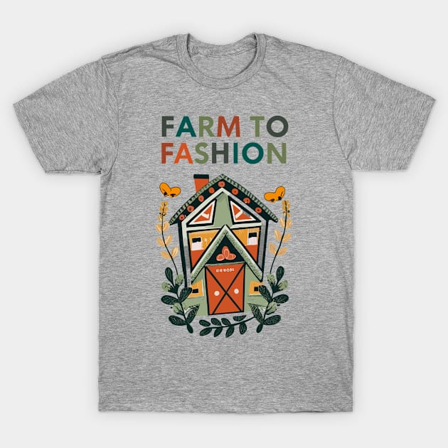 Farm to Fashions Country Yeehaw - Homestead Fashions Funny T-Shirt by stickercuffs